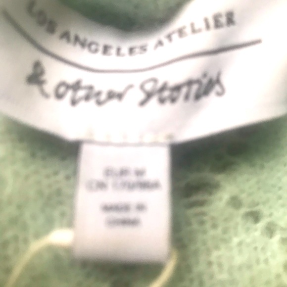 &other stories blended wool oversized cardigan chic cardigan sweater new - Picture 1 of 10